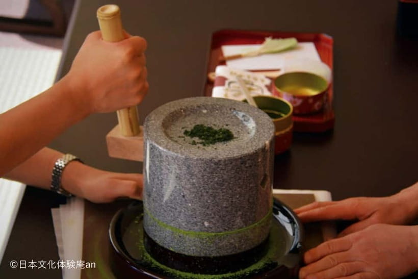 2 Types of Japanese Sweets making and Tea Ceremony - Ohigashi and the fine art of wasanbon