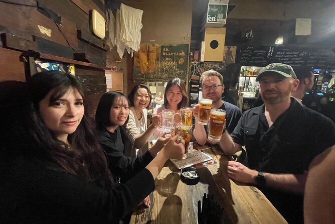 3Hour Osaka Pub Crawl Bar Hopping Nightlife Guided Tour in Namba - Group size, pace, and the social side