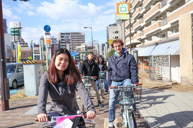 5-Hour Osaka Bike Tour to the Neighborhood of Osaka Castle - Osaka Castle Park is where the bicycle earns its keep