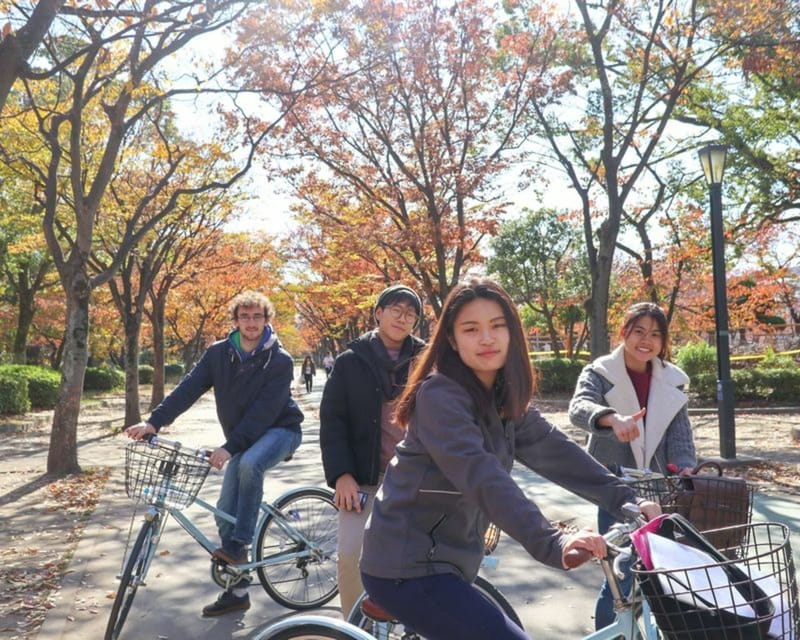 5-Hour Osaka Highlights Bike Tour with Lunch - Key points at a glance