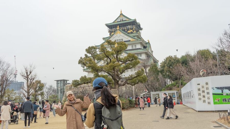 5-Hour Osaka Highlights Bike Tour with Lunch - Guides and group size
