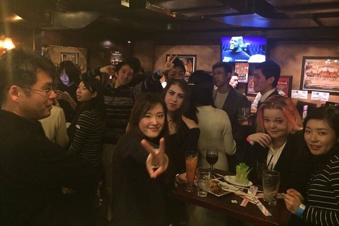 AllWeCanDrink "Can Come Alone" Shibuya Friending Party Experience - The 7:30 pm Check-In and First Drink