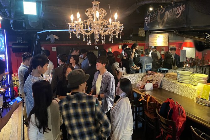 AllWeCanDrink "Can Come Alone" Shibuya Friending Party Experience - Arriving at LITTS BAR in Udagawacho