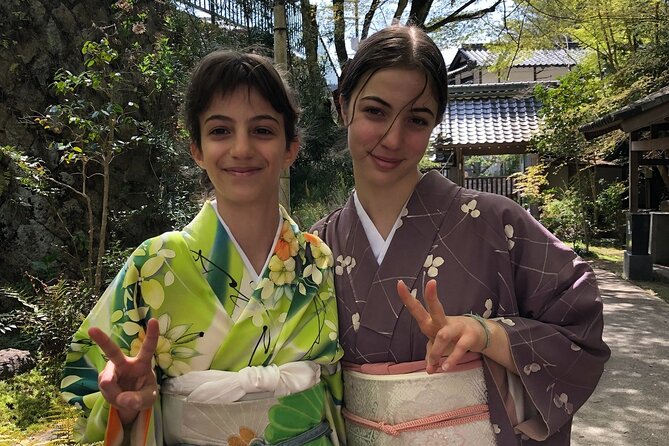 An Amazing set of Cultural experience: Kimono, Tea Ceremony and Calligraphy - Photos, gardens, and the human side of the visit