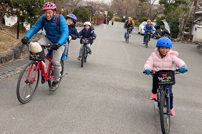 Arashiyama Bamboo Forest Family Bike Tour ( Infants & Kids ) - Monkey Park Iwatayama and Kyoto views
