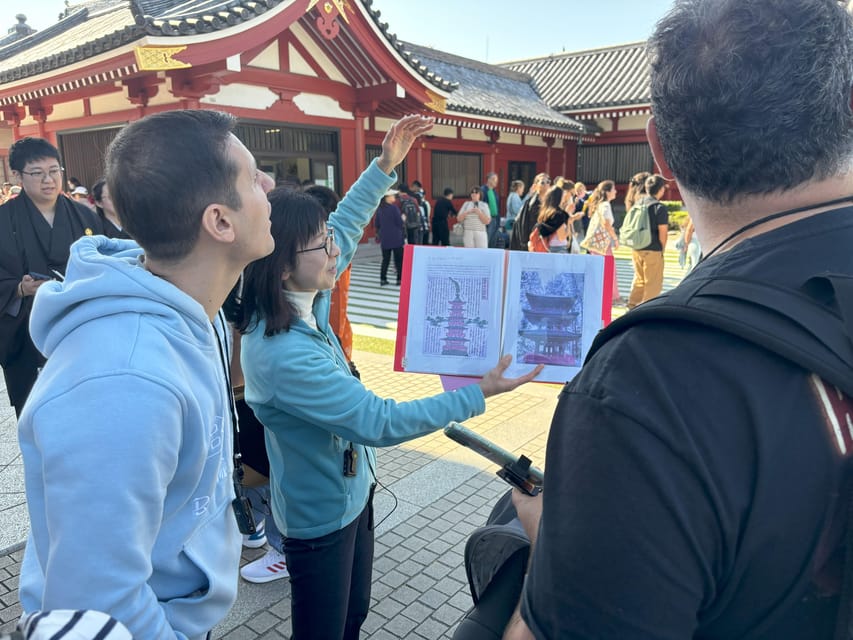 Asakusa: A Big-picture History Walk to Know Japan - Guides, audio equipment, and the pace of the walk