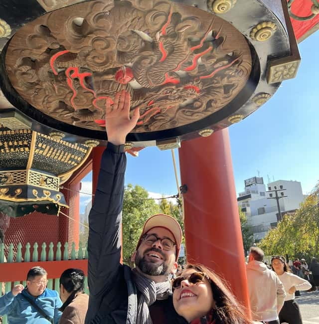 Asakusa: A Big-picture History Walk to Know Japan - Asakusa Shrine shows a rare shared religious space