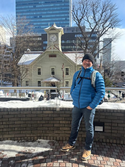 Authentic Sapporo: Nijo Market Seafood Lunch & History Tour - City Hall and the modern civic center