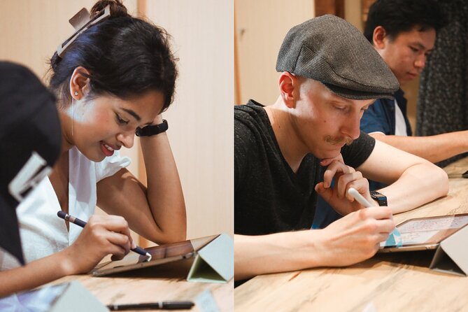 Calligraphy & Digital Art Workshop in Kyoto - The 15-Minute Tea Break