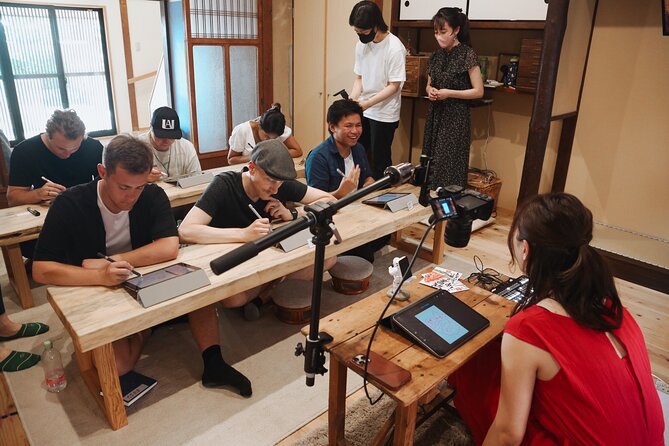Calligraphy & Digital Art Workshop in Kyoto - The Final 15 Minutes: Questions and Personal Guidance