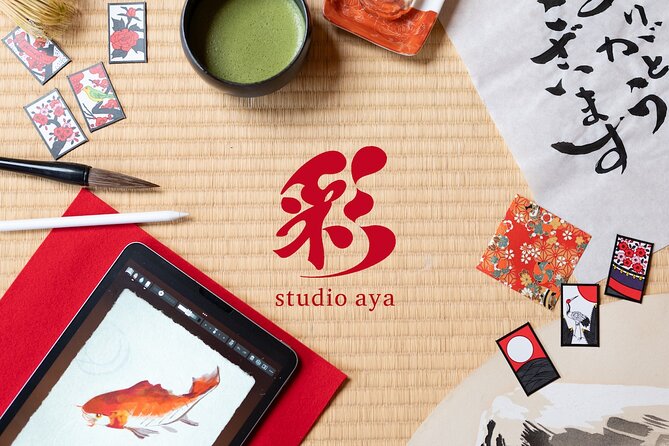 Calligraphy & Digital Art Workshop in Kyoto - What Makes the Paper-to-Screen Format Valuable