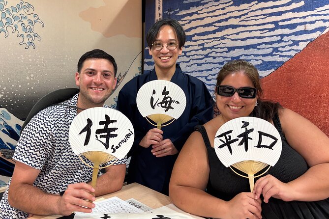 Calligraphy Workshop at Traditional Folk Craft Shop in Hiroshima - Key points to know before you book