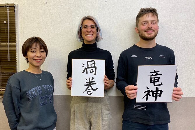 Calligraphy Workshop in Namba, Dotonbori - Is $49.54 a fair price?
