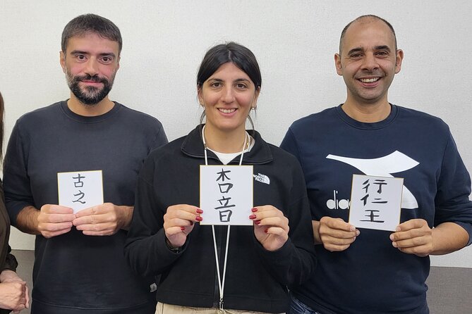 Calligraphy Workshop in Namba, Dotonbori - How to fit it into a Namba day