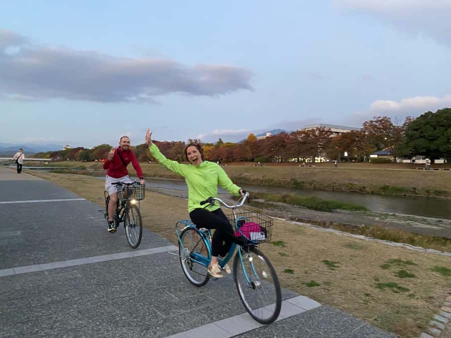 Cycle Kyoto's Hidden Gems & Gion Stroll - The Imperial Palace and a Zen temple