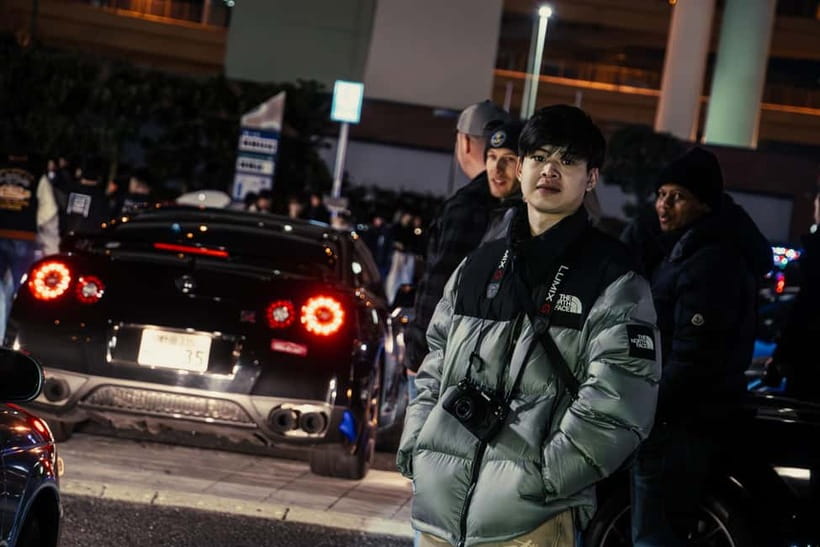 Daikoku: R34 Skyline Night Private JDM Daikoku Experience - Daikoku Parking Area: the heart of the evening