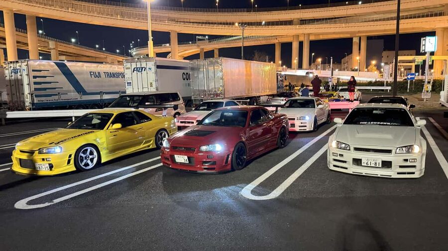 Daikoku & Tokyo JDM Night Tour in R34 or TopSecret R35 GT-R - Key points at a glance