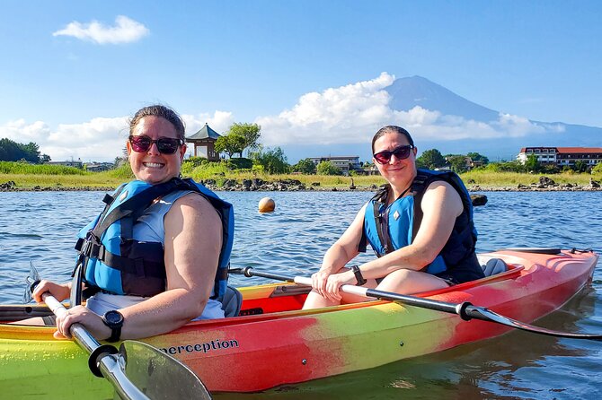 Early Morning Kayaking With Views of Mt Fuji at Lake Kawaguchiko - The one-hour paddle across calm water