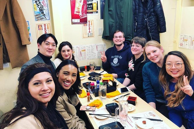 Eat and Drink Like a Local: Tokyo Ueno Food Tour-Taverns&Ramen - First stop: four dishes in Ueno