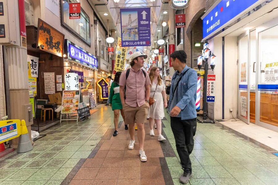 Eat Our Favorites! Osaka’s Backstreet Dining - Meeting at Tenjinbashisuji-6 chome