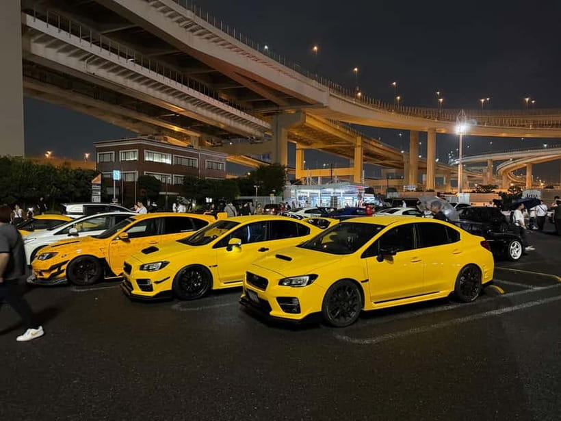 EVO, WRX, Skyline – JDM Night Run to Daikoku Car Meet - What this JDM night run is really about