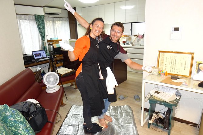 Experience all of Japanese culture and Japanese food experience classes "origami, udon, Japanese food, green tea, calligraphy" in 4 hours - A Tokyo food class that feels like a visit to friends