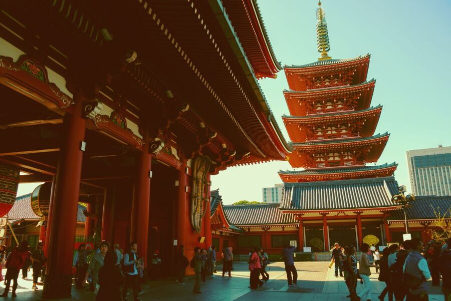From Asakusa: Old Tokyo, Temples, Gardens and Pop Culture - Starting at Asakusa and Kamiya Bar
