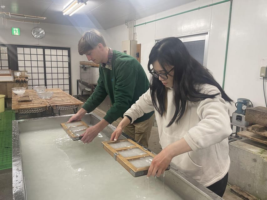 From Kanazawa: Shirakawa-go, Gokayama and Wood Carving Art - Gokayama and the satisfying work of making paper
