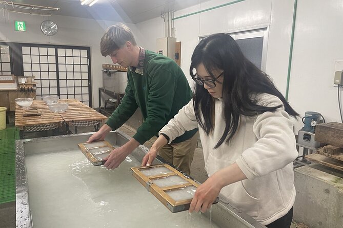 From Kanazawa: Shirakawa-go, Gokayama and Wood Carving Village - Gokayama’s Ainokura village and the washi workshop