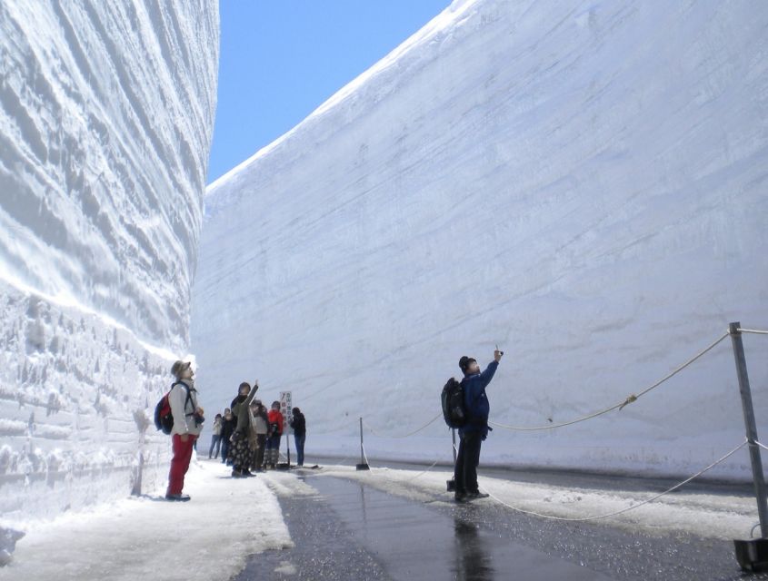 From Nagano: Tateyama-Kurobe Alpine Route - Murodo at 2,450 meters