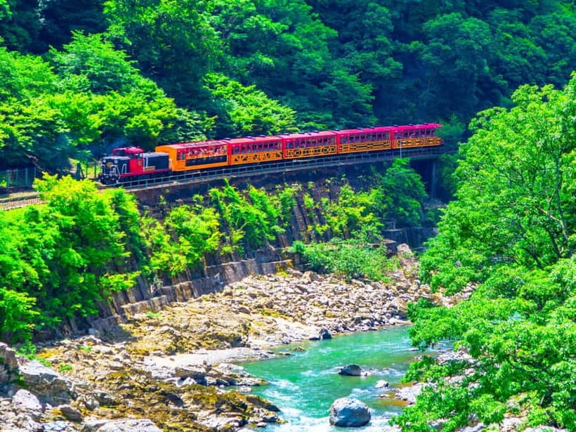 From Osaka: Sagano Train Ride and Kyoto Guided Day Tour - Guides, buses, lunch, and the day’s pace