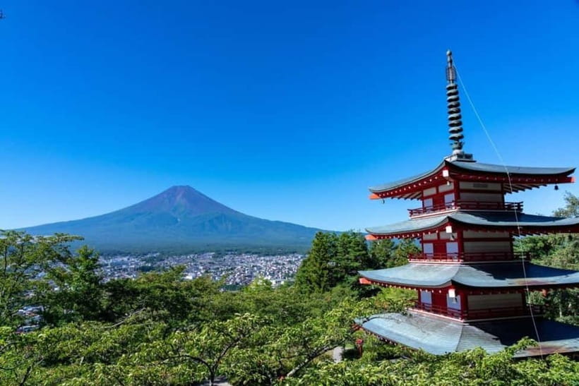 From Tokyo: Mt.Fuji, Lake Kawaguchi, Oshino Hakkai Day Tour - Meeting at Tokyo Mode Gakuen in Shinjuku