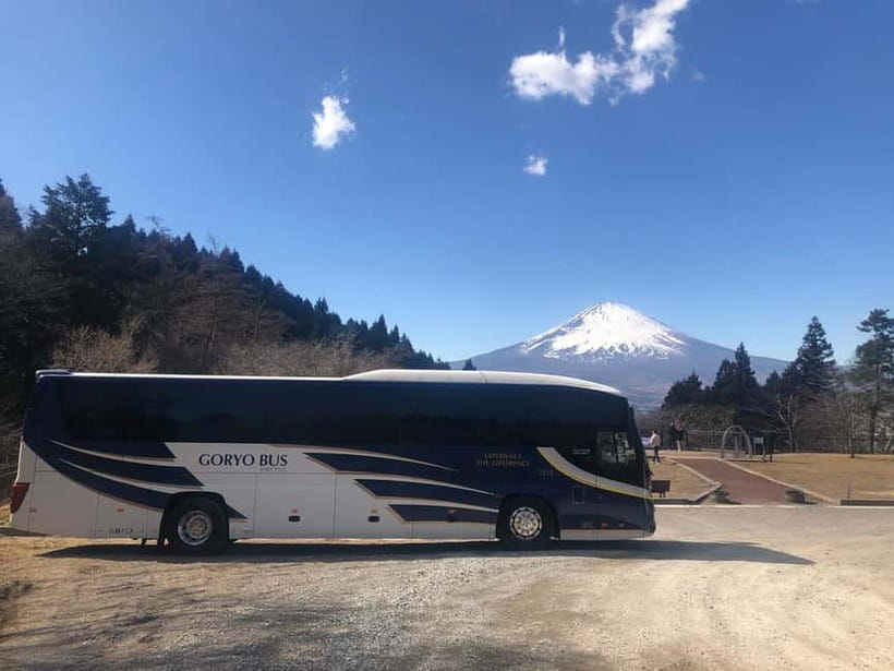 From Tokyo: Mt.Fuji, Tea Ceremony & Outlet Shopping Day Tour - Choosing the Kinohananoyu hot spring