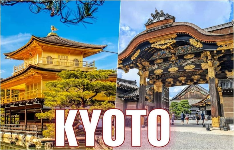 Golden Pavilion, Nijo Castle, & Nishiki Market Half day tour - Kinkaku-ji and the famous reflection