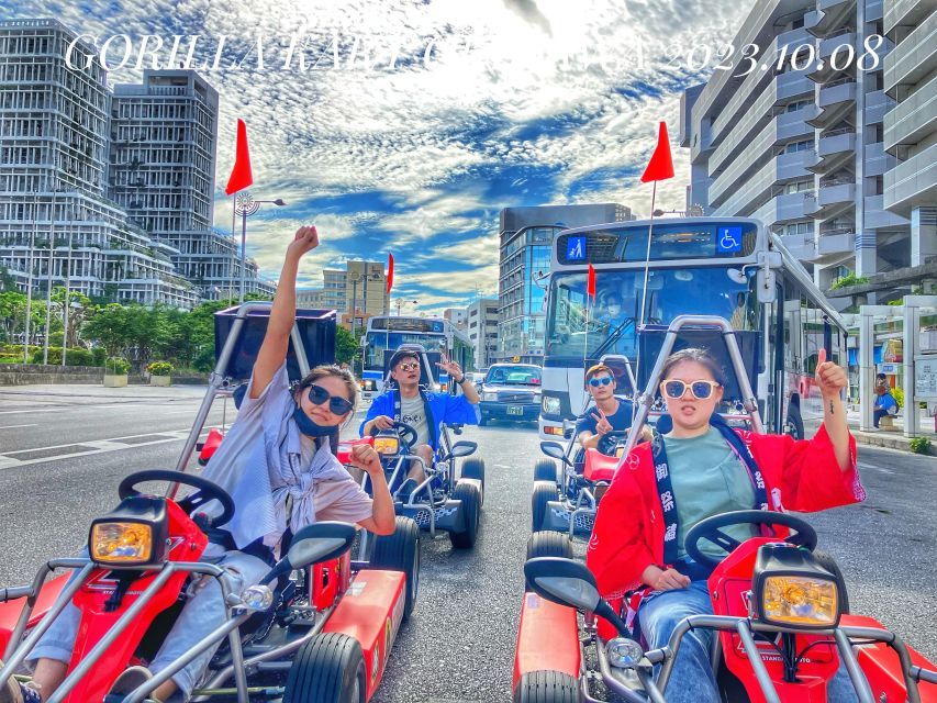Gorilla Kart Tour-Plenty of Time Slots|Many Great Views - A small kart, a big change of pace in Naha
