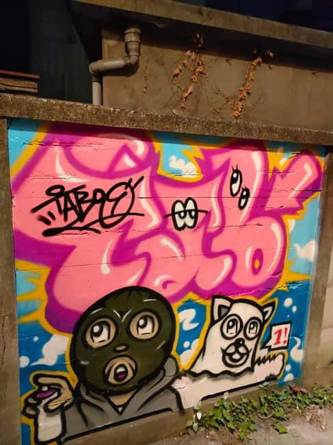 Graffiti in Tokyo Walking Tour: Shibuya and Harajuku - The small details matter as much as the murals