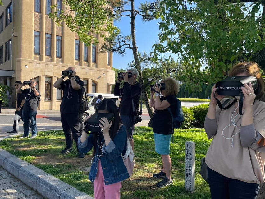 Hiroshima：Guided Virtual Tour/PEACE PARK TOUR VR - What the VR shows, and what it cannot do