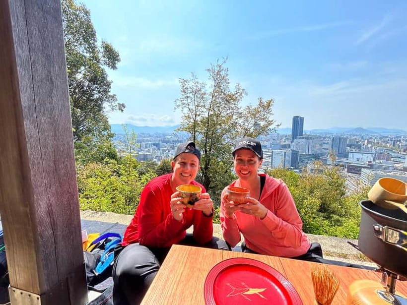 Hiroshima: Morning Hiking Tour with Open-air Tea Ceremony - A three-hour morning above Hiroshima Station