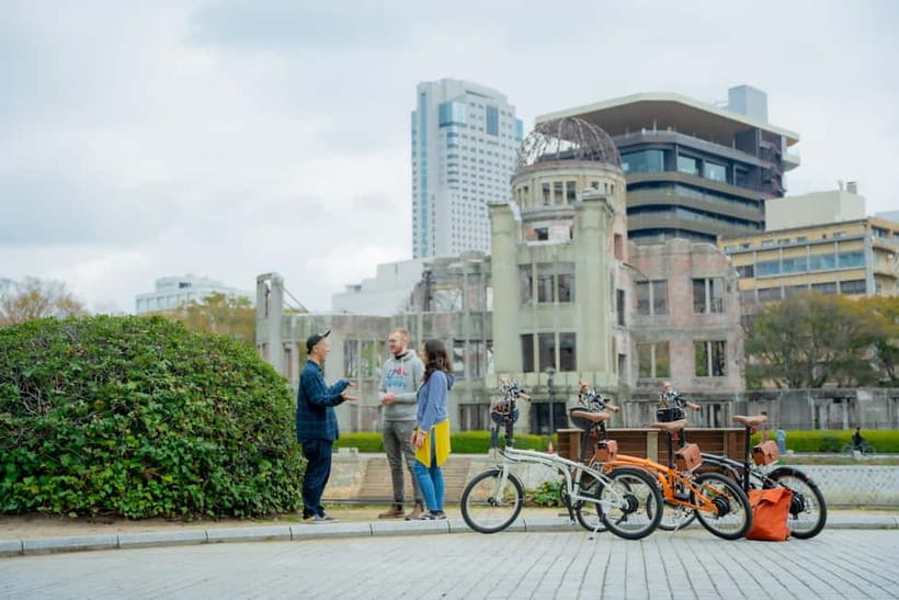 Hiroshima: Peace Cycling Tour with Local Guide - What the electric bikes are really like
