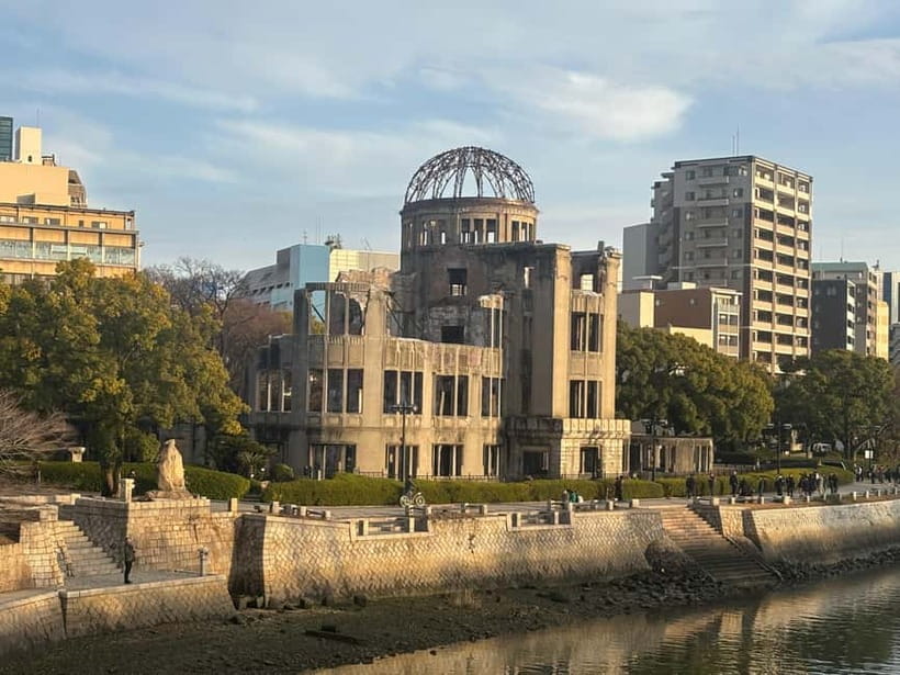 Hiroshima: Peace Memorial Park and Atomic Bomb Dome Tour - Hiroshima Peace Memorial Park, taken one monument at a time