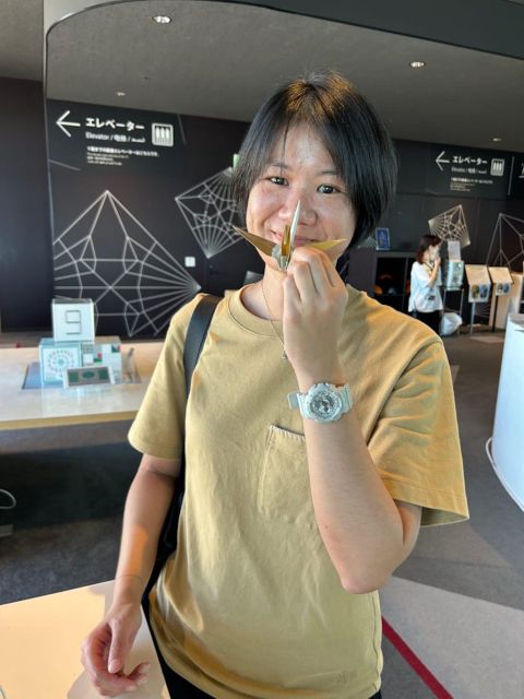 Hiroshima: Peace Walking Tour of World Heritage Sites - Orizuru Tower offers a needed change of mood