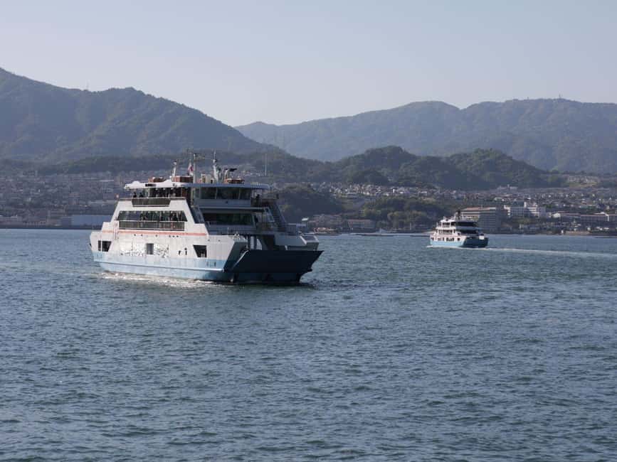 Hiroshima to Miyajima: Private Custom Tour with Ferry Ride - The ferry crossing to Miyajima