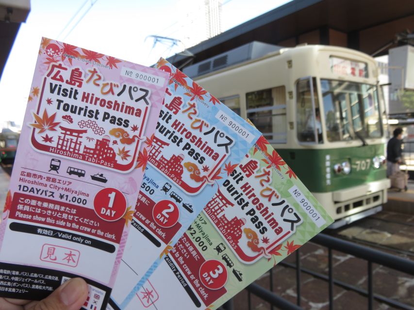 Hiroshima:Visit Tourist Pass(1, 2, 3day and 3day middlearea) - The Atomic Bomb Dome and central Hiroshima