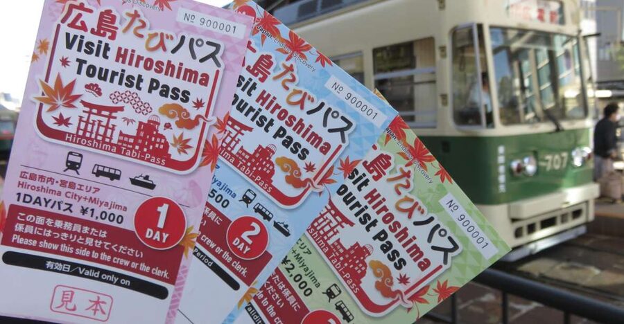 Hiroshima:Visit Tourist Pass(1, 2, 3day and 3day middlearea) - Hiroshima’s streetcars, the easiest way to reach the main sights