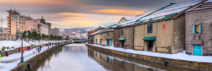 Hokkaido, Sappro, Otaru & Cape Kamui One-day Tour - Winter is built around snow and evening light