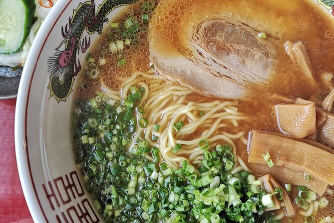 Home style Ramen and Homemade Gyoza in Kyoto - Cucumber pickles and the final meal