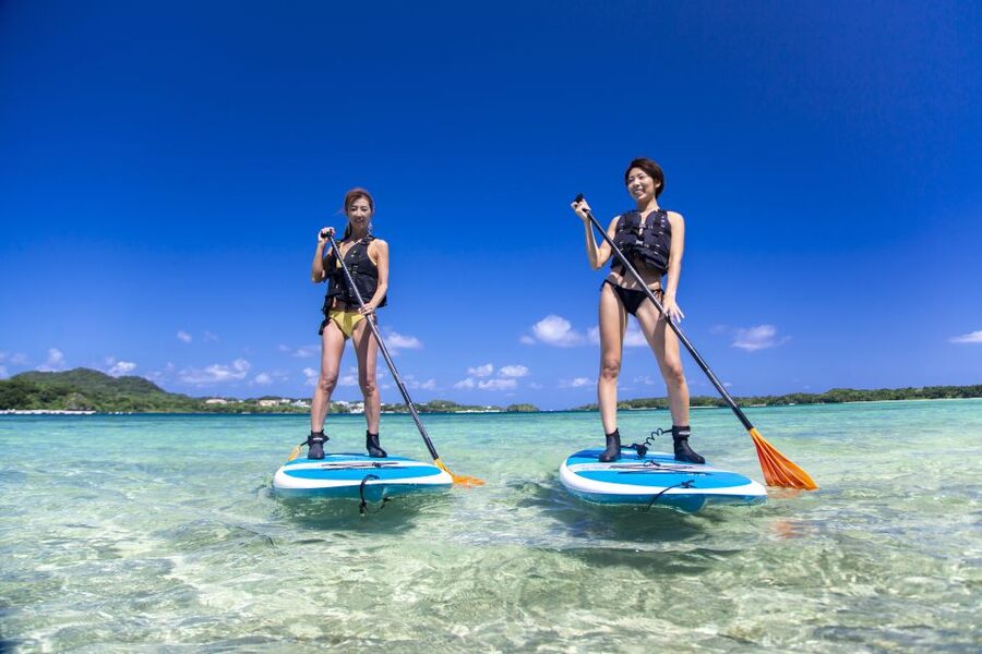Ishigaki Island: SUP or Kayaking experience at Kabira Bay - One hour on Kabira Bay’s clear water