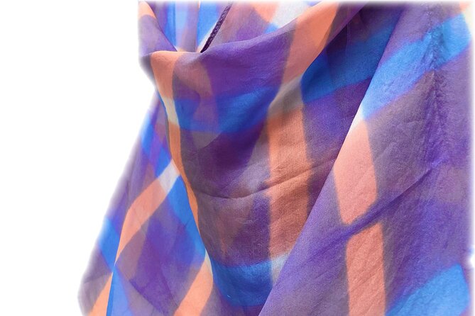 Itajime Shibori Scarf Class - Starting at the Kyoto Shibori Museum