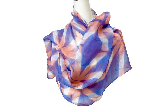 Itajime Shibori Scarf Class - What you take home