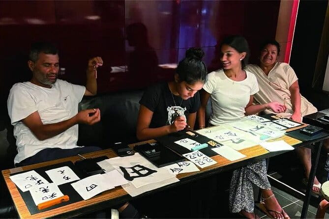 Japanese Calligraphy - Shodo - Lesson (near Kyoto Station) - What the $50.40 price gives you